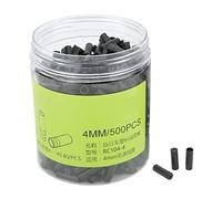 Qcwwy 500 Fragments de Couvercles de Câbles de Frein en Plastique Flexibles, Accessoires de Vélo Résistants à la Corrosion pour Les Vélos