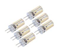 Qcwwy 6Pcs GY6.35 Ampoules LED, Blanc Chaud 2700 à 3000K Blanc 6000 à 6500K Ampoule LED 5W Équivalent à 50W Éclairage Paysager Maison Placard Lumières (Blanc chaud)