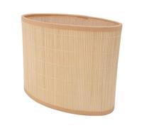 Qcwwy Abat-Jour E27 E14 Lustre Abat-Jour Suspension Couverture de Lampe de Table Décorative pour Lampadaire Plafonniers Luminaires Ovale Boho Vintage Ovale Boho