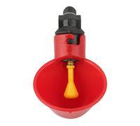 Qcwwy Abreuvoir Automatique pour Poulet, Gobelet d'arrosage en Plastique pour Poules et Canards, Paquet de 10, Installation Facile, Alimentation en Eau Toujours Fraîche, Fournitures d'alimentation