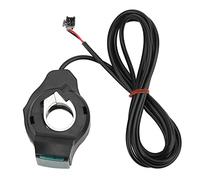 Qcwwy Accélérateur au Pouce pour Vélo électrique Accessoires de Conversion de Vélo électrique Plage de Tension de 12 V à 99 V avec Affichage Numérique en Temps Réel pour la Plupart des Guidons de