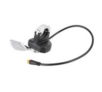 Qcwwy Accélérateur électrique Scooter Premium Speed Contrôle Accélérateur Facile à Doigt Installation pour Le Connecteur de Vélo électrique