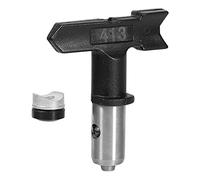 Qcwwy Accessoires de Buse de Pulvérisation sans Air, Outil en Acier au Tungstène, Pointe de Pulvérisation Haute Pression, Compatible avec Divers Pulvérisateurs sans Air (413)