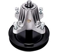 Qcwwy Accessoires de Pièces de Tondeuse à Gazon, MTD 918-04822A 918-04822B 618-04822 918-04889 Assemblage de Broche de Tondeuse à Gazon, Compatible pour (Argent)