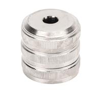 Qcwwy Accessoires de Sarbacane Capuchon de Valve Piston en Métal Pièce de Rechange pour Réparation de Trompette Parfait pour les Cuivres et les Amateurs de Musique Robus Metal Silver Trumpet