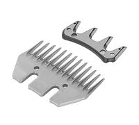 Qcwwy Accessoires pour Outils de Coupe de Cheveux électriques Tête de Rechange pour Cisailles à Moutons, Tête de Coupe-Laine électrique Droite à 13 Dents, Tondeuse à Cheveux de Chèvre, de Ciseaux,