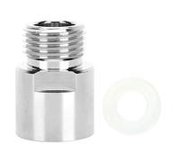 Qcwwy Adaptateur de Cylindre de CO2 avec Joint, Connecteur fileté Femelle TR21 4 à Mâle CGA320 pour Raccord de Tuyau de Recharge de Bouteille de CO2