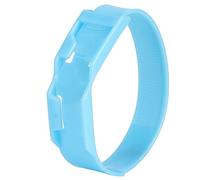 Qcwwy Anneau D'identification de Bétail en Plastique 10 Pièces, Bande de Marquage de Vache Indolore avec Deux Boucles et Conception Dentelée, pour une Utilisation à la Ferme et la