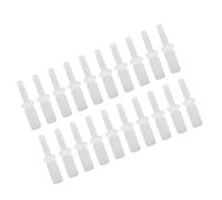 Qcwwy Aquarium Fish Tank Connector 2 Way Straight Transparent Plastic Pipe | Connecteur de tuyau avec adaptateur 8 mm 4 mm pour raccords d\'aquarium