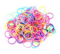 Qcwwy Bandes en Caoutchouc pour Animaux de Compagnie à Haute élasticité, Accessoires de Cheveux pour Chiens et Chats, Accessoires de Toilettage avec de Jolies Couleurs, Doux et Confortable au