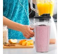 Qcwwy Blender Lid Remplacement sans Odor Partie Blender Pièce Supérieure à Haute fiabilité pour Nutri Utilisation de la Cuisine Accessoire