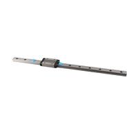 Qcwwy Bloc de Guidage de Rail Coulissant Linéaire, Kit de Rail de Mouvement Linéaire Miniature 250 Mm 300 Mm 400 500 550, Glissière à Roulement à Billes Lisse, Montage pré-percé pour (300