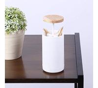 Qcwwy Boîtes de Rangement pour Porte-cure-dents avec Conception Entièrement Scellée pour la Maison, la Cuisine, l'hôtel, le Restaurant, le Bois d'hévéa Abs 11,5 Cm 6,5 Cm Porte-cure-dents Presse