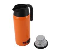 Qcwwy Bouilloire électrique de Voiture 800 Ml 12 V 24 V Double Tension en Acier Inoxydable Chauffe-eau à ébullition Rapide pour Voiture Camion Véhicule d'affaires Appareils de Cuisine