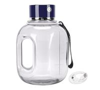 Qcwwy Bouteille D'eau à Hydrogène, Générateur D'eau à Hydrogène Portable Rechargeable 1,8 L Grande capacité pour la Maison, le Bureau, les Voyages, le Sport, Cadeau pour Mari, Femme, (BLUE)