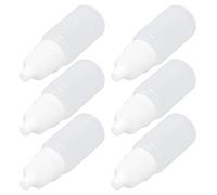 Qcwwy Bouteilles de Gouttes pour les Yeux Vides de 10 Ml, Accessoires de Bureau, Récipients Compte-Gouttes pour Liquide pour les Yeux, avec Entonnoir de Remplissage Facile pour Solvant, Peinture à