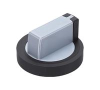 Qcwwy Bouton de Commande de Cuisinière de Cuisine, Résistant à L'eau et à la Chaleur, Bouton de Réglage de Brûleur de Cuisine Minimaliste Moderne de Remplacement pour W10316664