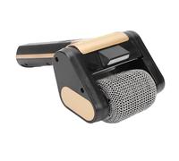 Qcwwy Brosses pour Barbecue Tête de Brosse Rotative à 360 Degrés Nettoyeur de Gril électrique sans Fil Poignée Antidérapante Outil de Barbecue Rechargeable Le Rouleau élimine les Brûlures sur les