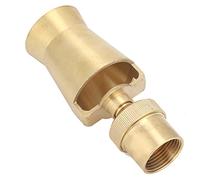 Qcwwy Buzle de la Fontaine d'eau Réglable en Forme de Cèdre pour Colonnes d'eau Spectaculaires, Matériau en Cuivre Durable, pour Les Carrés Publics - Arroseur D'étang