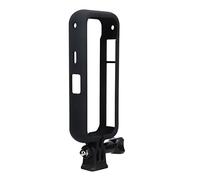 Qcwwy Cadre de Protection pour Caméra One X2 ABS Étui de Protection pour Caméra One X2 ABS Étui de avec Fenêtre Latérale Facile à Fixer au Guidon Casque Sac à Dos pour Panorama