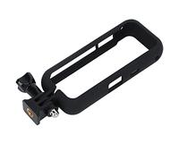 Qcwwy Cadre de Protection pour One X2 Autres Accessoires de Caméra de Sport Étui de Protection avec Fenêtre Latérale Facile à Fixer au Guidon Sac à Dos de Casque pour la de la Caméra Panoramique