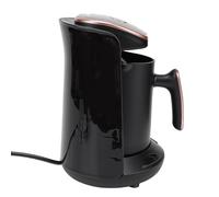 Qcwwy Cafetière électrique Turque, 600 W, Multi-usages, Brassage Rapide, Cafetière électrique Turque Portable, Machine à café, Infuseur à thé pour la Maison, le Bureau, la Cuisine, (Prise UE 220V)