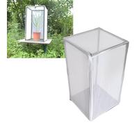 Qcwwy Cage Végétale à Filet à Effet de Serre, Cage pour Insectes à Cage Papillon, Cage de Serre, Accessoire de Serre 42x42x77cm, Cage de Méailles D'insectes, Papillons, élevage