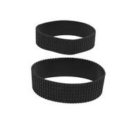 Qcwwy Camera Lens Grip Camera Camerie Rubber Anneau 2 PCS Zoom Grip Anneaux de Caoutchouc Lens Focus Rubber Ring Zoom Remplacement Pièce pour AF S 70 - 200 Mm F 2.8G Ed VR II