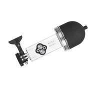 Qcwwy Caméra sous-Marine Couverture de Protection de la Caméra en Silicone 60m 360 Degrés Coque de Couverture de la Coque de la Plongée de Logements sous-Marins Adaptés à la Photographie en Mer