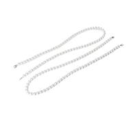 Qcwwy Chaînes D'imitation de Perles avec Bandes Métalliques, 2 Pièces, pour Poignée de Sac à Main, Accessoires de Remplacement de Décoration pour Femmes (PARTIE 2)