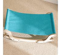 Qcwwy Chat Chaise à Bascule Hamacs pour Chats d'intérieur Petits Chiens Animaux de Compagnie Antidérapant Confortable Balançoire Chat Lits Meubles