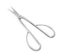 Qcwwy Ciseaux à bonsaï en Acier Inoxydable, Ciseaux de pour Outils de Modélisation de bonsaï, Conception Ergonomique pour l'élagage des Branches et des Bourgeons de Feuilles, Outils de Jardin