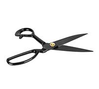 Qcwwy Ciseaux à Coudre pour Tissu, Cisailles de Tailleur Antirouille de 9,3 | Lames en Acier 45#, Poignée Ergonomique en Caoutchouc, Conception Incurvée pour une Coupe en Douceur, Convient aux Tissus