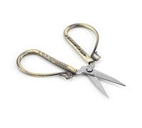 Qcwwy Ciseaux Vintage, Outils de Coupe à Pointe Pointue en Acier Inoxydable pour la Couture, la Couturière et la Broderie (Cisaille Xiangyun exquise n° 5 en bronze)