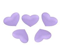Qcwwy Coeur Confetti Décoration éponge Coeur en Forme Décoration Amour en Forme de Pétales éponges à la Main Bricolage de Pétale de (2,1 cm pourpre 500 pièces/pack)