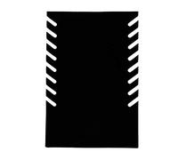 Qcwwy Collier Bourse, Organisateur de Bijoux en Flanelle Noire, Cintre de Bijoux, Porte-Collier, pour Salons, Rangement avec Bijoutiers