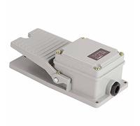 Qcwwy Commande à Pédale LT3 avec Coque en Aluminium Antidérapante, Contacts Argentés, Interrupteur électromécanique momentané