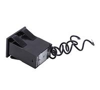 Qcwwy Compteur électromagnétique, Compteur D'impulsions à 6 Chiffres avec Installation à Clipser et Fixation par Vis, pour L'industrie Minière de Machines Textiles Chimiques DC 24 V (12V)