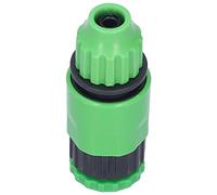 Qcwwy Connecteur Rapide à Filetage Mâle G1/2, Joint de Mamelon en Plastique de 9mm pour l'irrigation de la Pelouse du Jardin avec Capuchon de Protection, Facile à Connecter et à Déconnecter,
