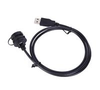 Qcwwy Connecteur USB Connecteurs Industriels avec Résistance au Feu et Ignifuge pour équipements de Communication et Interconnexion Industrielle Connecteur USB Adaptateur de Prise Mâle Femelle USB3.0