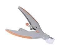 Qcwwy Coupe-Ongles pour Animaux de Compagnie, Lumière LED et Loupe 5X, sécurité pour Chien, Chat, Poignée Ergonomique, Trappeur d'ongles pour Chiot, Chaton, Ciseaux de Soins des Griffes d'animaux,