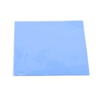 Qcwwy Coussinet conducteur en silicone thermique pour processeur avec haute résistance thermique 100 mm x 100 mm x 3 pour refroidir le dissipateur thermique du processeur