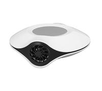 Qcwwy Coussinets Thermostatiques Chauffe-Tasse USB avec Double Chauffage et Refroidissement pour café, thé, Verre de Lait, Tasses en Céramique en Acier Inoxydable, Chauffe-café Mug Warmer