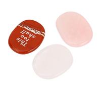 Qcwwy Cristal de Motivation gravé Pierre D'inspiration Sculptée Cristal Naturel Lisse Poli avec Messages Inspirants pour la Décoration Cadeau Amis Famille