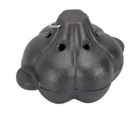 Qcwwy Cuiseur à Ail Polyvalent, Rôtissoire à Ail en Fonte, pour Barbecue en Plein Air, Poêle 7,1x4,7x6,1 Pouces, Fournitures pour Barbecue