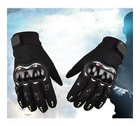 Qcwwy de Moto à écran Tactile à Doigt Complet, de Cyclisme Respirants et Antidérapants avec Protection en Silicone, Poignet Réglable pour Vélo de Montagne, équitation sur Route, Adultes (#1)