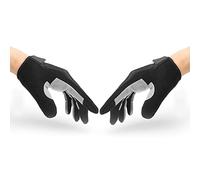 Qcwwy de Vélo à Doigts Complets de Vélo de Cyclisme à écran Tactile à Doigt Complet Noir 1 Paire Écran Tactile Sensible à l'absorption des Chocs Conception Antidérapante Conception Professionnelle