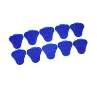 Qcwwy Désodorisants pour écran D'urinoir, 10 Pièces, Filtre Aromatique Anti-éclaboussures Triangulaire avec Système de Drainage Intelligent, pour Toilettes, Bureau, Médical, Industriel (BLUE)