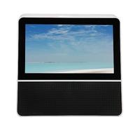 Qcwwy Dispositif de Traduction Vocale Traducteur de Réception à Double écran Précis Écran Tactile synchronisé de 7 Pouces 100-240V Traduction Vocale en Ligne pour Les Hôtels (Prise UE)