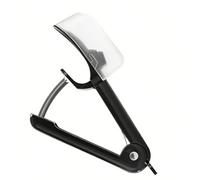 Qcwwy Dissolvant de Noyaux de Cerises, Dénoyauteur de Cerises en Acier Inoxydable pour Fruits, Outils de Cuisine 8,1x4,9 Pouces (BLACK)